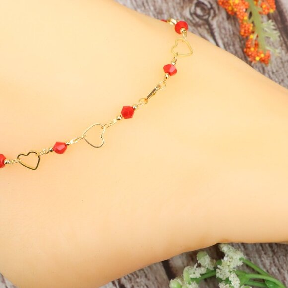 "Dainty Anklet for Women – Elegant Everyday Jewelry & Perfect Gift | MLCRC2027 - Picture 10 of 10